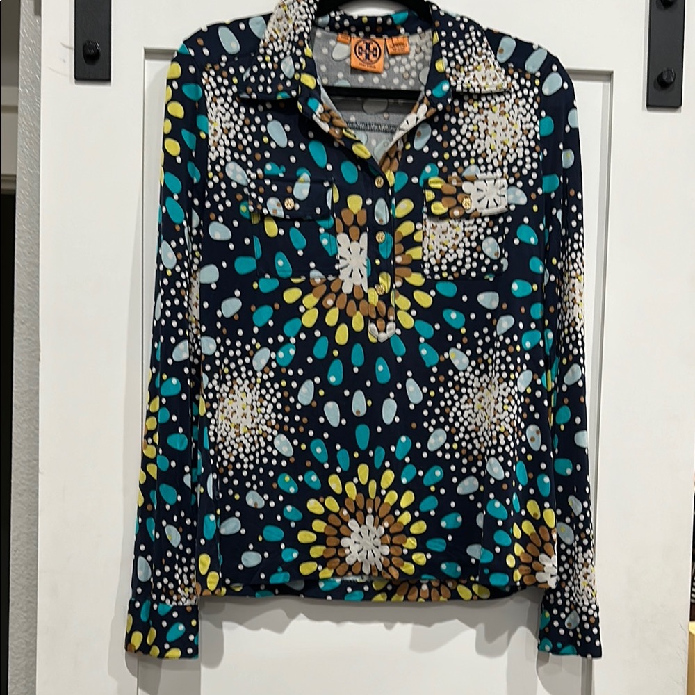 Tori Burch silk top